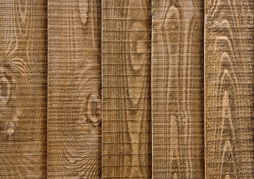 Close up section of a piece of wood